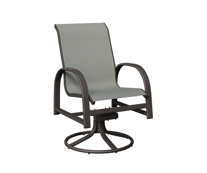 Murphy Sling Swivel Rocker Dining Chair