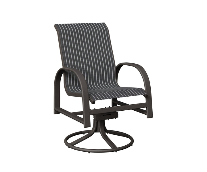 Murphy Sling Swivel Rocker Dining Chair