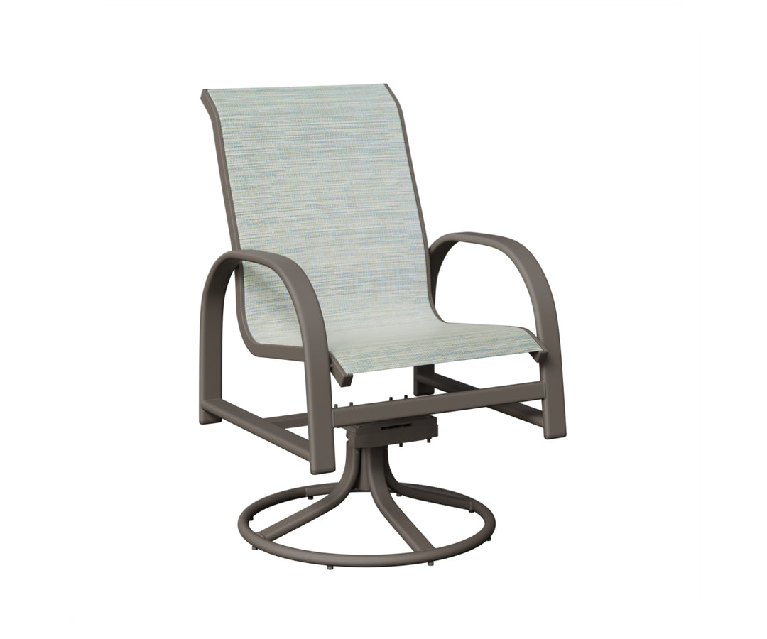 Murphy Sling Swivel Rocker Dining Chair