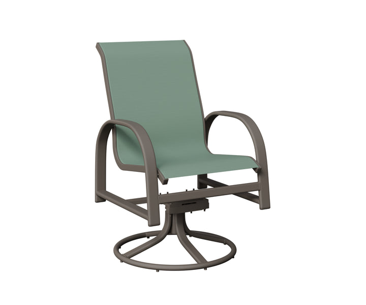 Murphy Sling Swivel Rocker Dining Chair