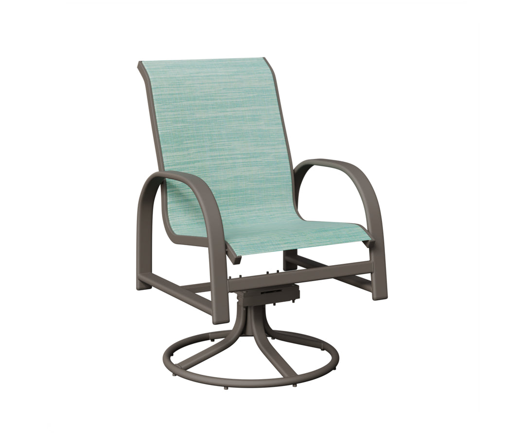 Murphy Sling Swivel Rocker Dining Chair