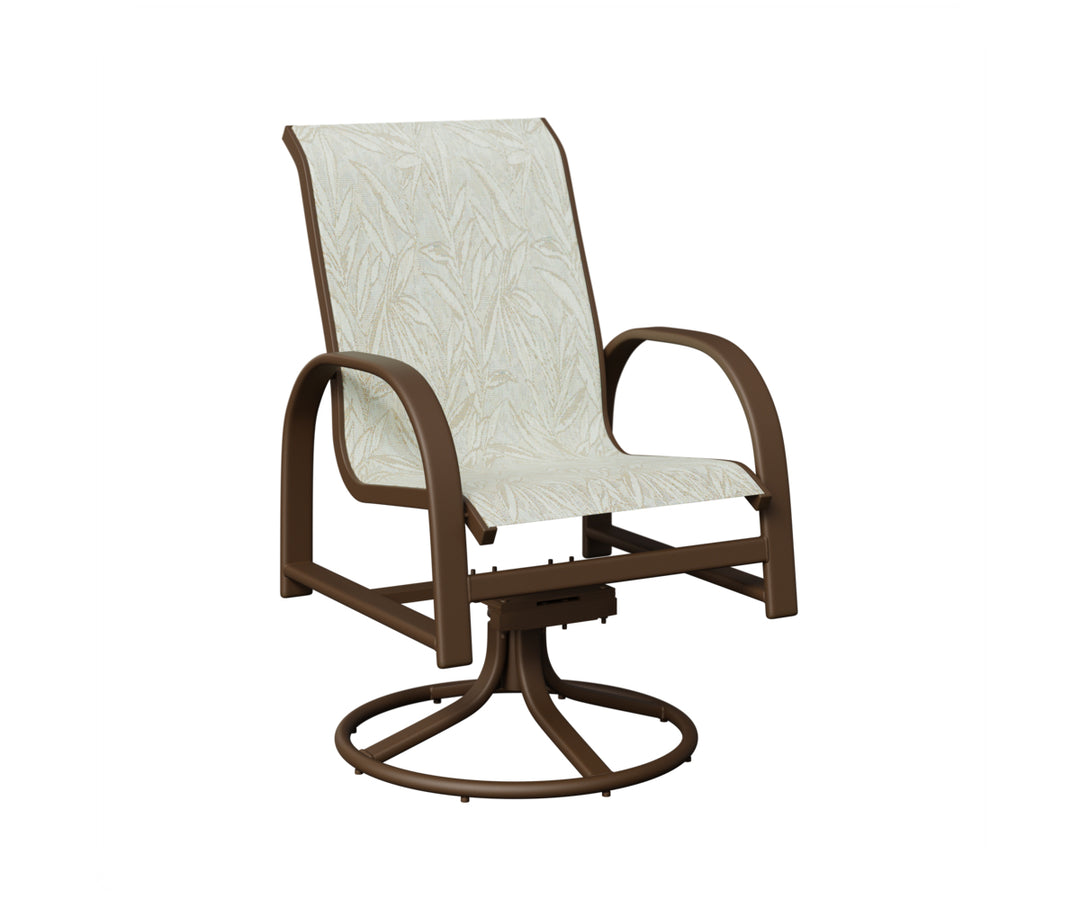 Murphy Sling Swivel Rocker Dining Chair