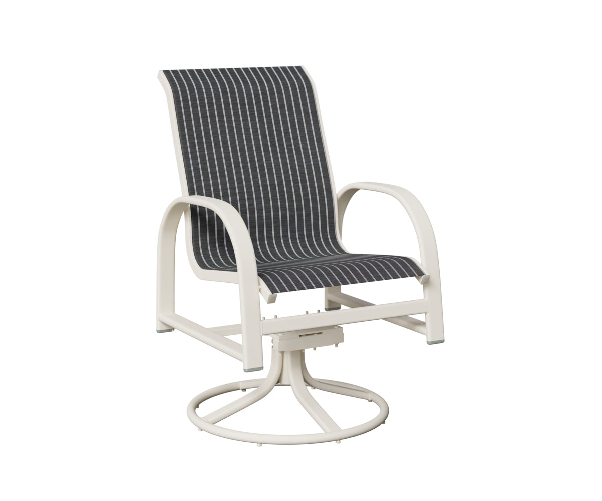 Murphy Sling Swivel Rocker Dining Chair