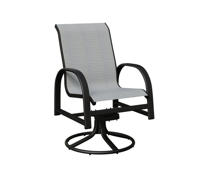 Murphy Sling Swivel Rocker Dining Chair