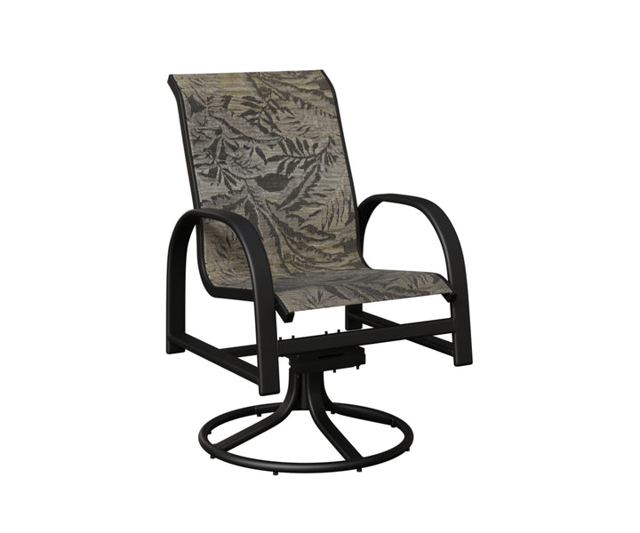 Murphy Sling Swivel Rocker Dining Chair