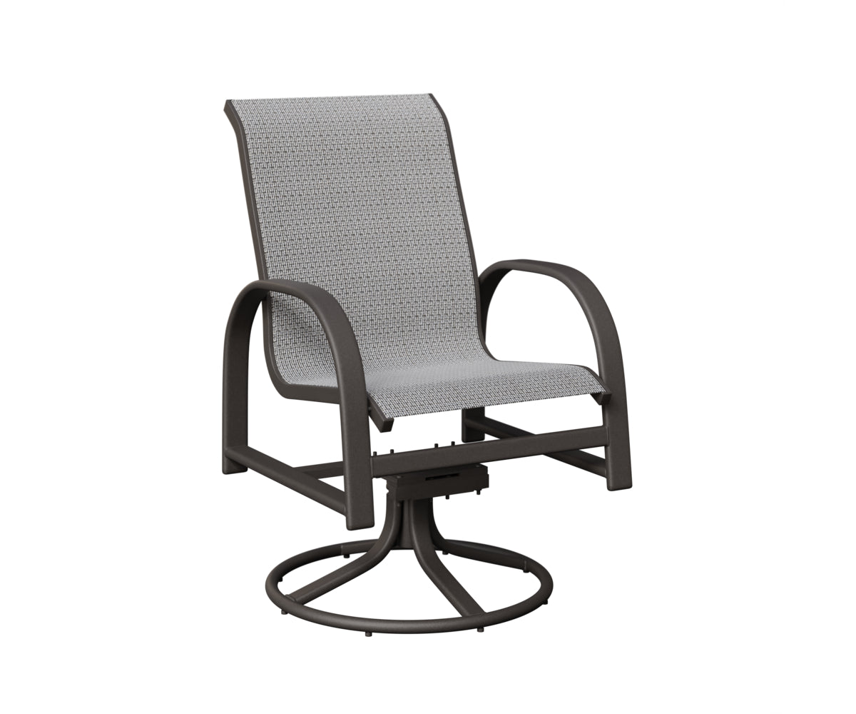 Murphy Sling Swivel Rocker Dining Chair