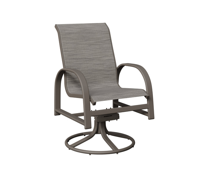 Murphy Sling Swivel Rocker Dining Chair