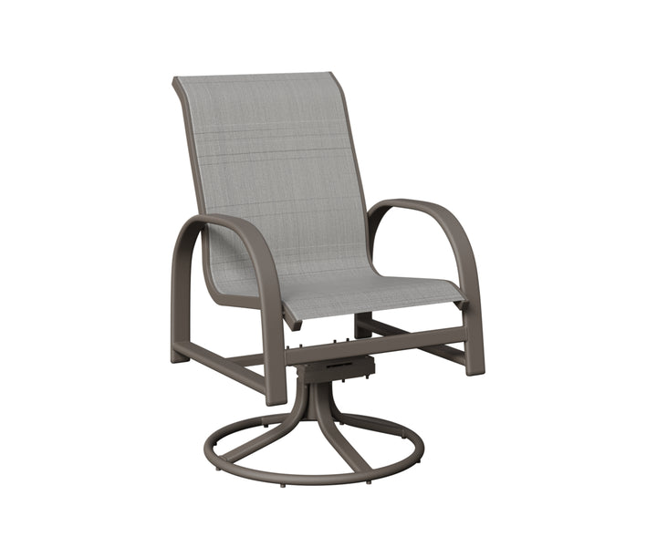 Murphy Sling Swivel Rocker Dining Chair