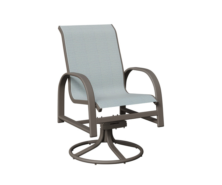 Murphy Sling Swivel Rocker Dining Chair
