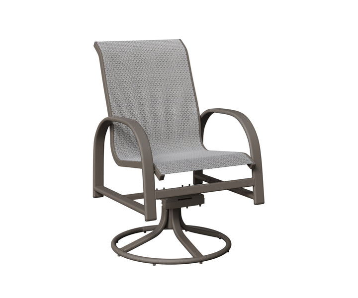 Murphy Sling Swivel Rocker Dining Chair
