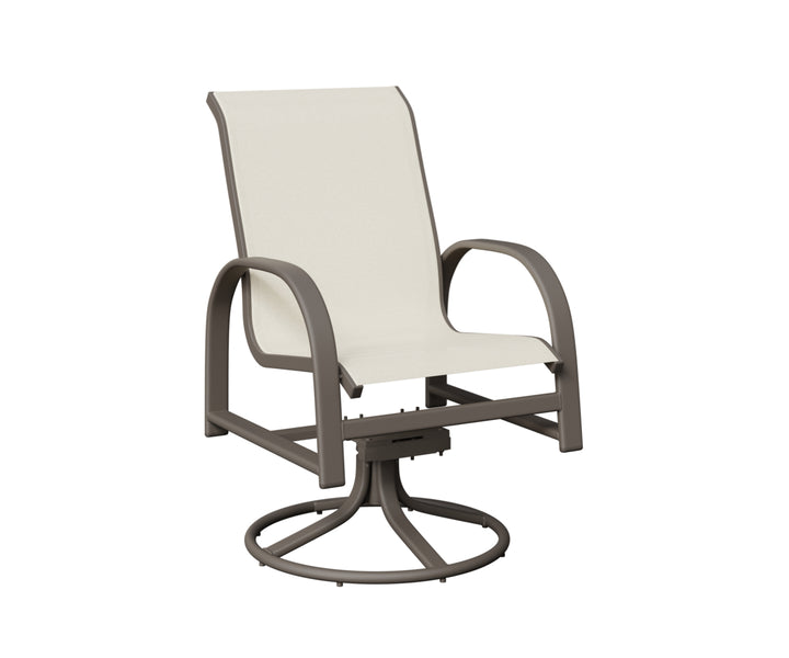 Murphy Sling Swivel Rocker Dining Chair