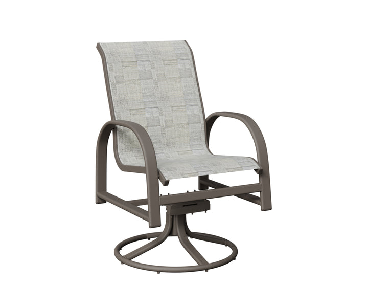 Murphy Sling Swivel Rocker Dining Chair