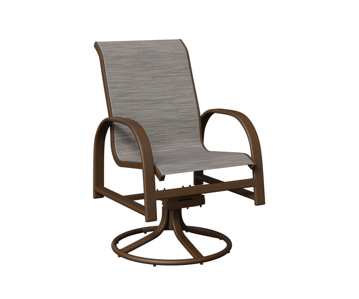 Murphy Sling Swivel Rocker Dining Chair