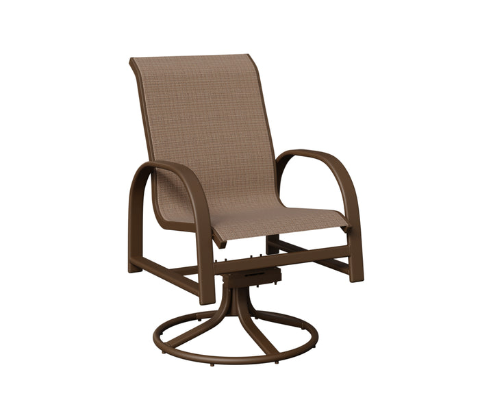 Murphy Sling Swivel Rocker Dining Chair
