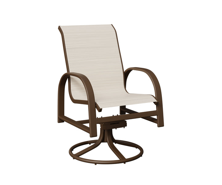 Murphy Sling Swivel Rocker Dining Chair
