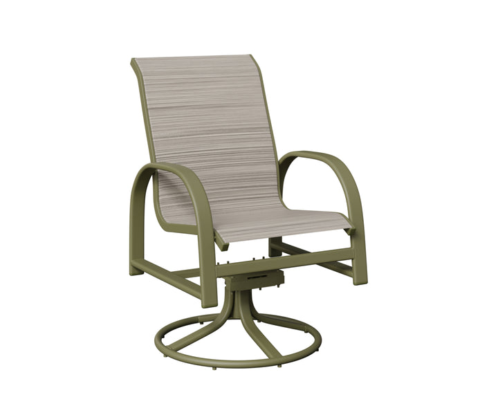 Murphy Sling Swivel Rocker Dining Chair