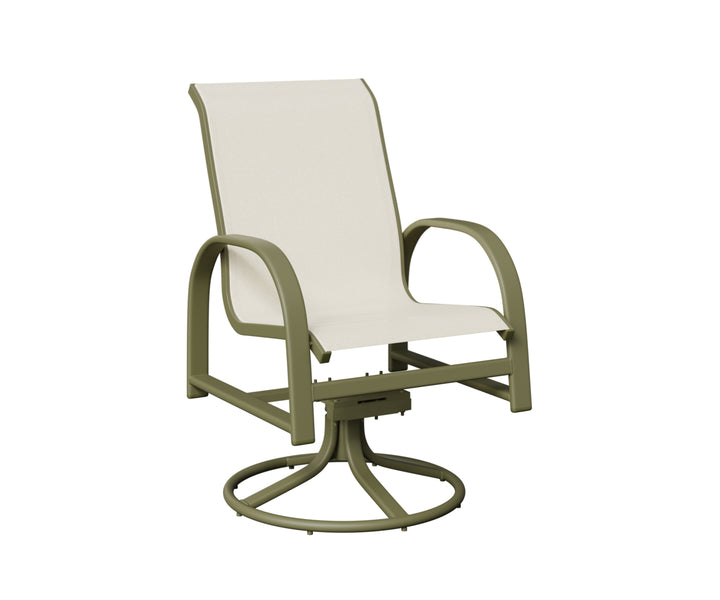 Murphy Sling Swivel Rocker Dining Chair