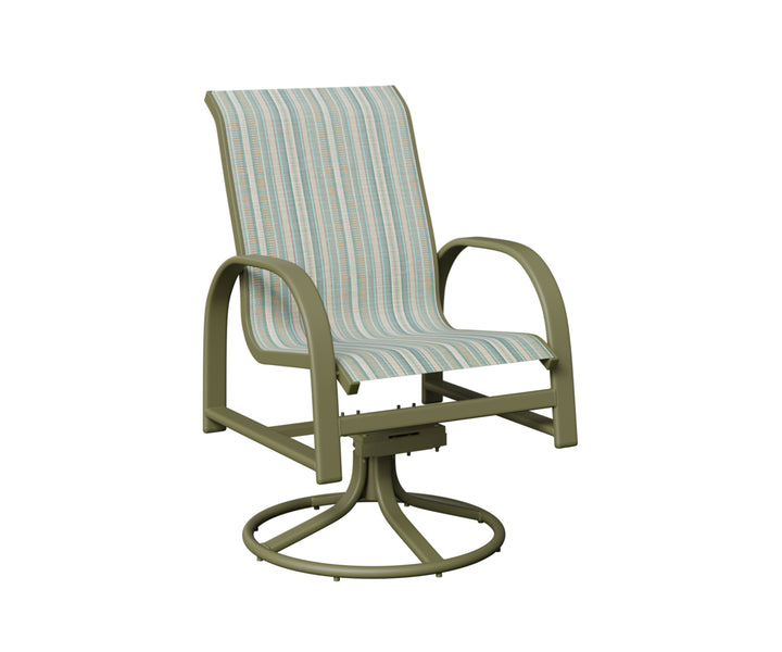 Murphy Sling Swivel Rocker Dining Chair
