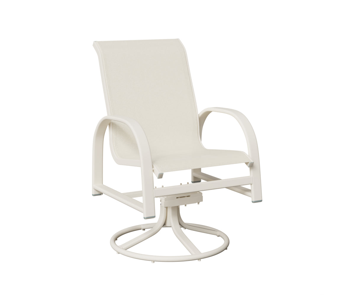Murphy Sling Swivel Rocker Dining Chair