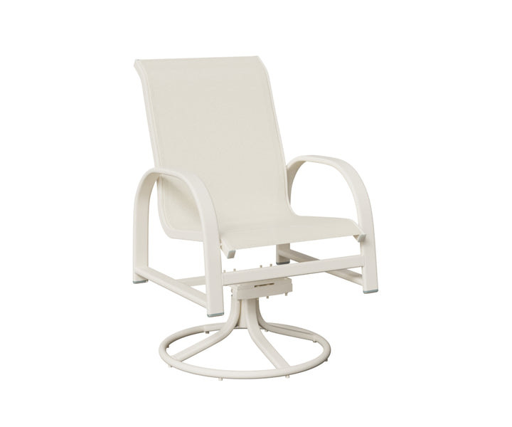 Murphy Sling Swivel Rocker Dining Chair