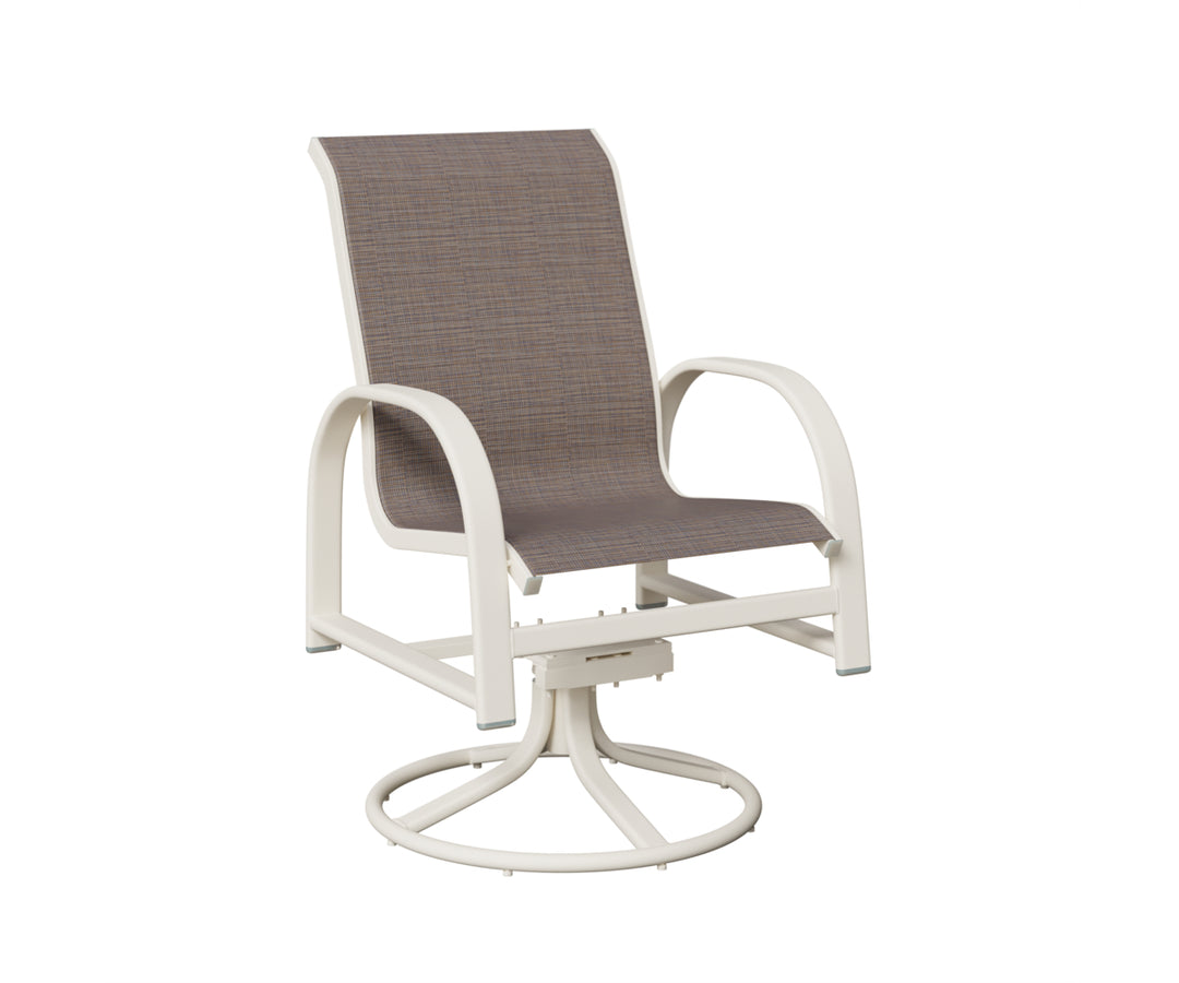 Murphy Sling Swivel Rocker Dining Chair
