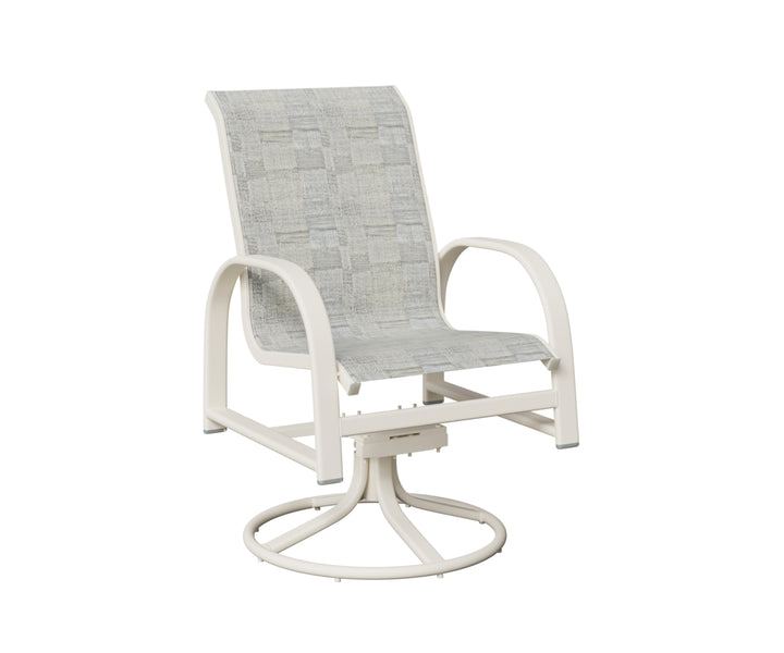 Murphy Sling Swivel Rocker Dining Chair