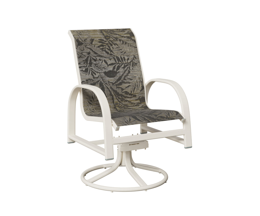 Murphy Sling Swivel Rocker Dining Chair