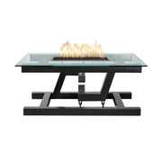 The Outdoor Plus Newton Fire Tables - Powder Coated Metal configuration