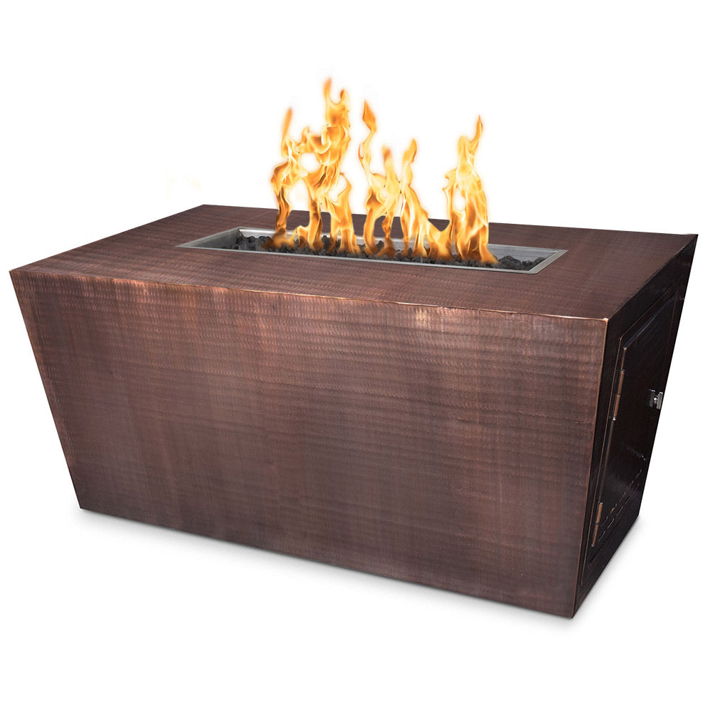The Outdoor Plus Mesa Fire Pit - Hammered Copper