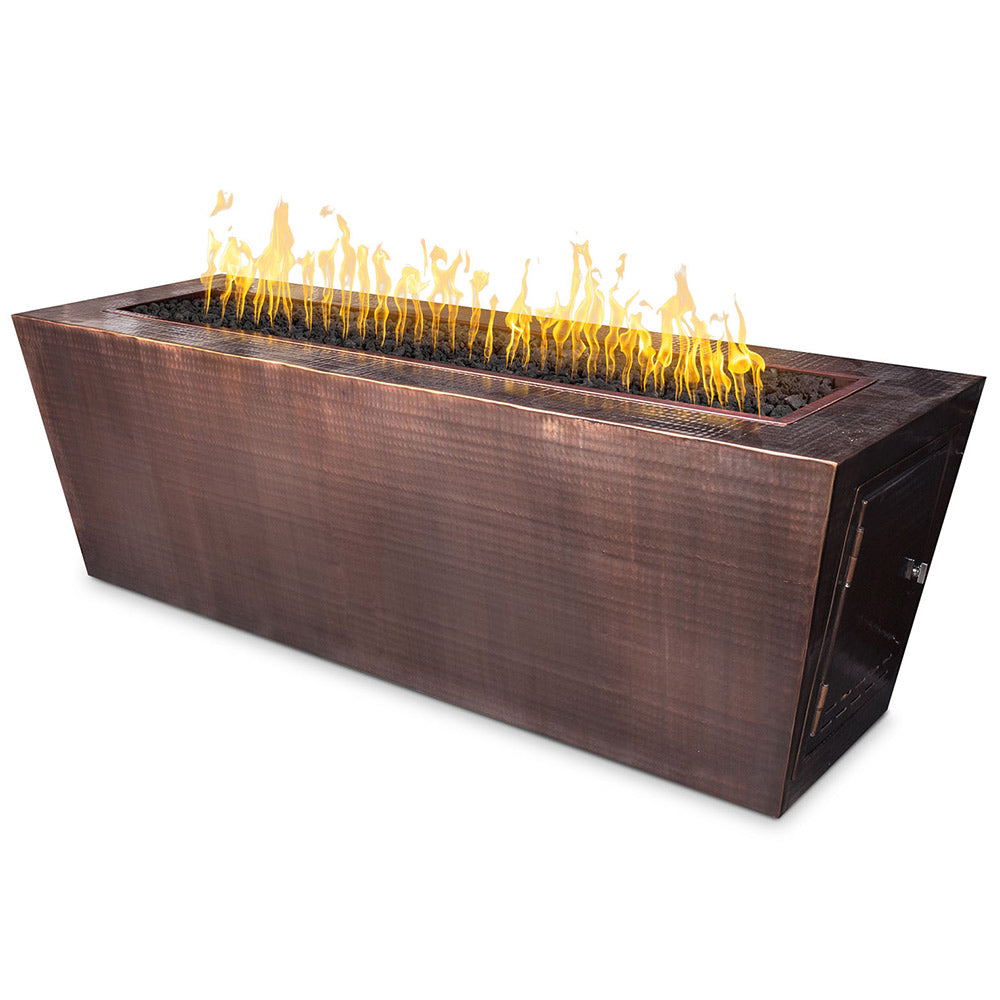 The Outdoor Plus Mesa Fire Pit - Hammered Copper