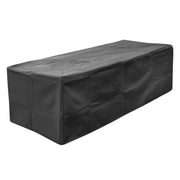 The Outdoor Plus Canvas Rectangle Fire Pit Cover, 46x22-Inch