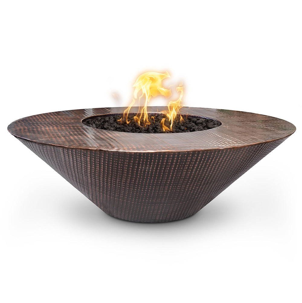 The Outdoor Plus Cazo Round Copper Fire Pit