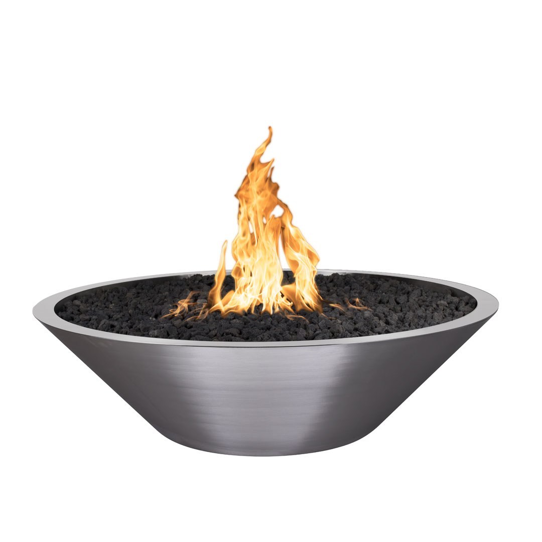 The Outdoor Plus Cazo SS Narrow Ledge Fire Pit