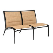 Orion Padded Sling Armless Loveseat
