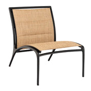 Orion Padded Sling Armless Lounge Chair