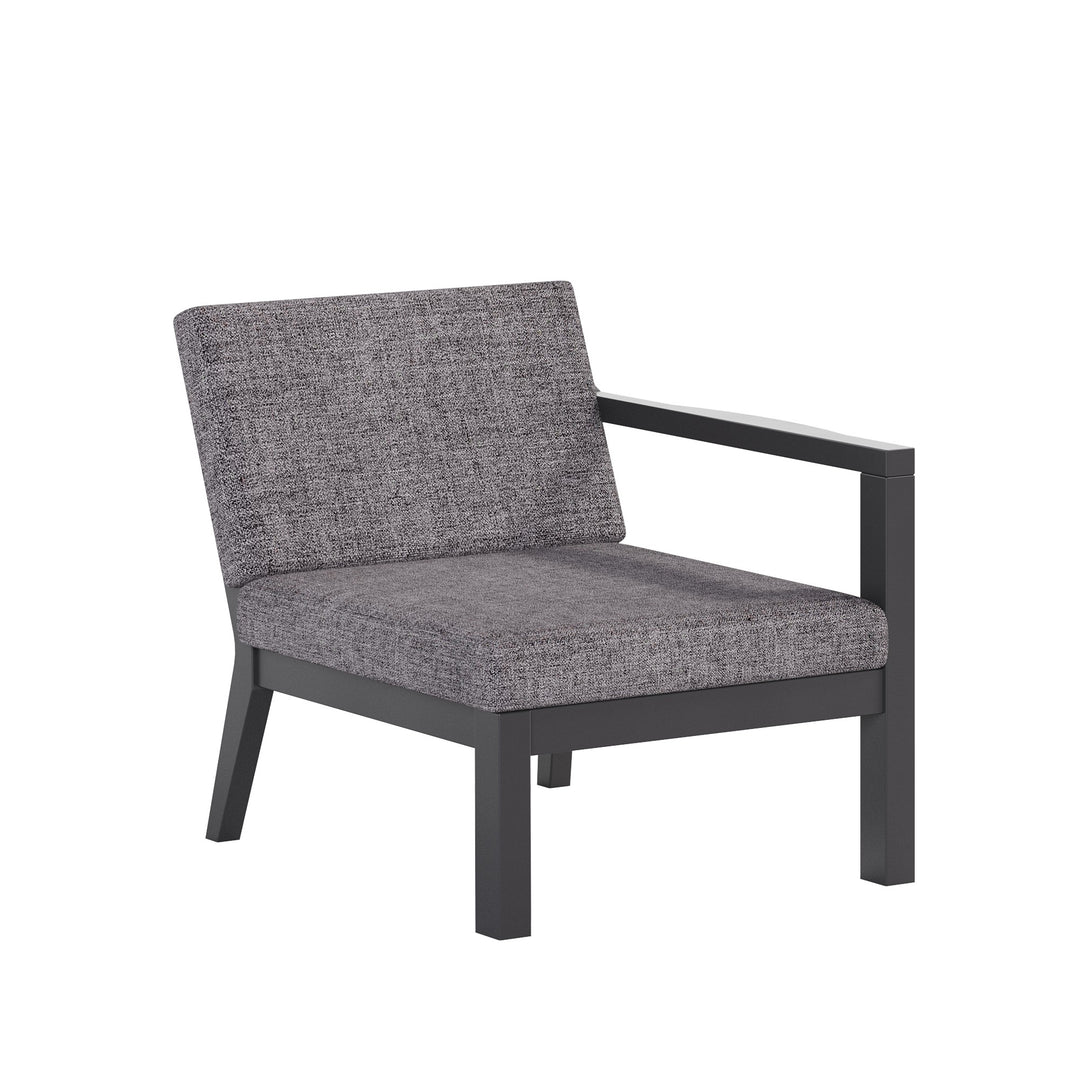 Breeze Deep Seat Sectional Piece Left Chair