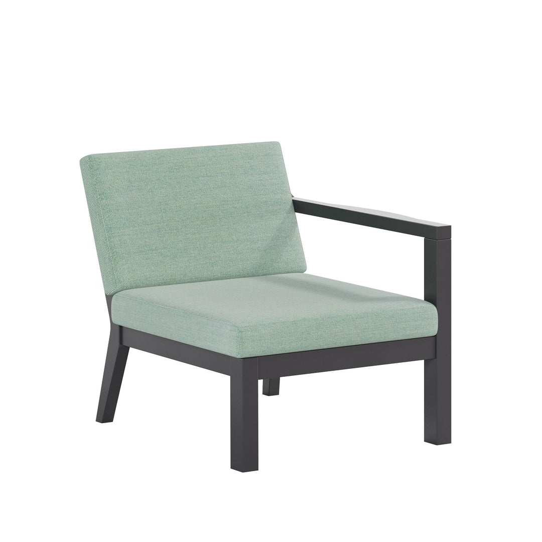 Breeze Deep Seat Sectional Piece Left Chair