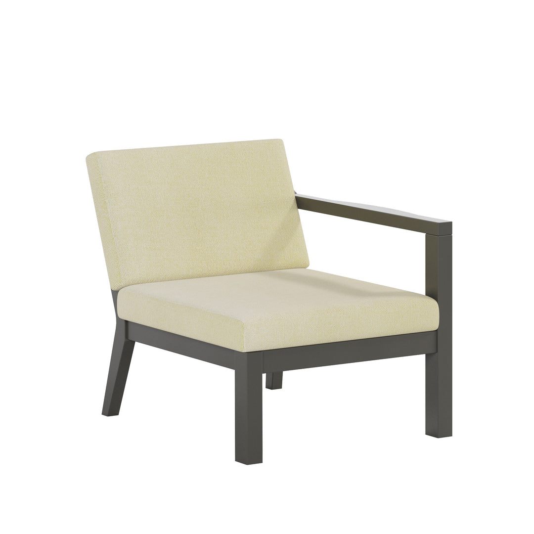 Breeze Deep Seat Sectional Piece Left Chair