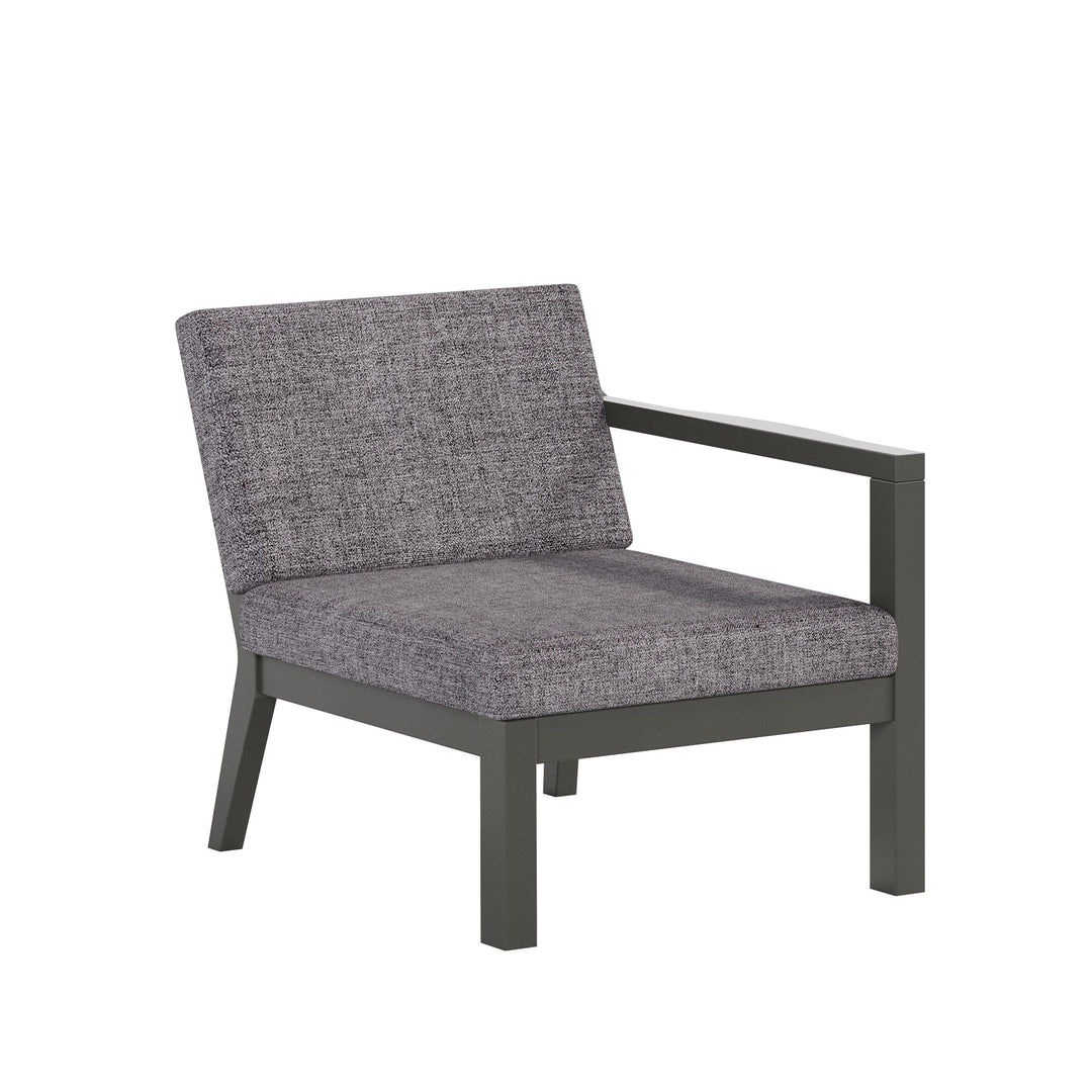 Breeze Deep Seat Sectional Piece Left Chair