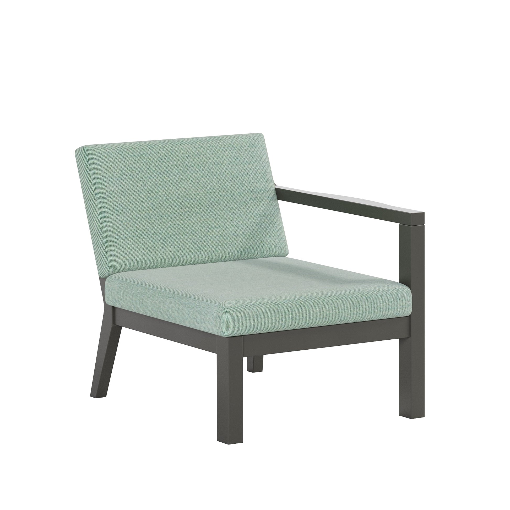 Breeze Deep Seat Sectional Piece Left Chair