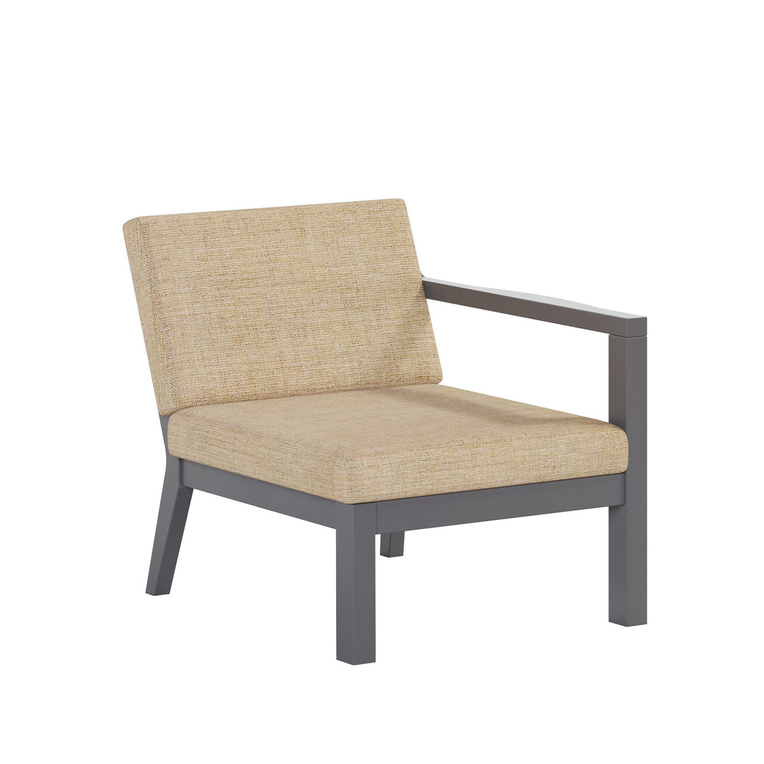 Breeze Deep Seat Sectional Piece Left Chair