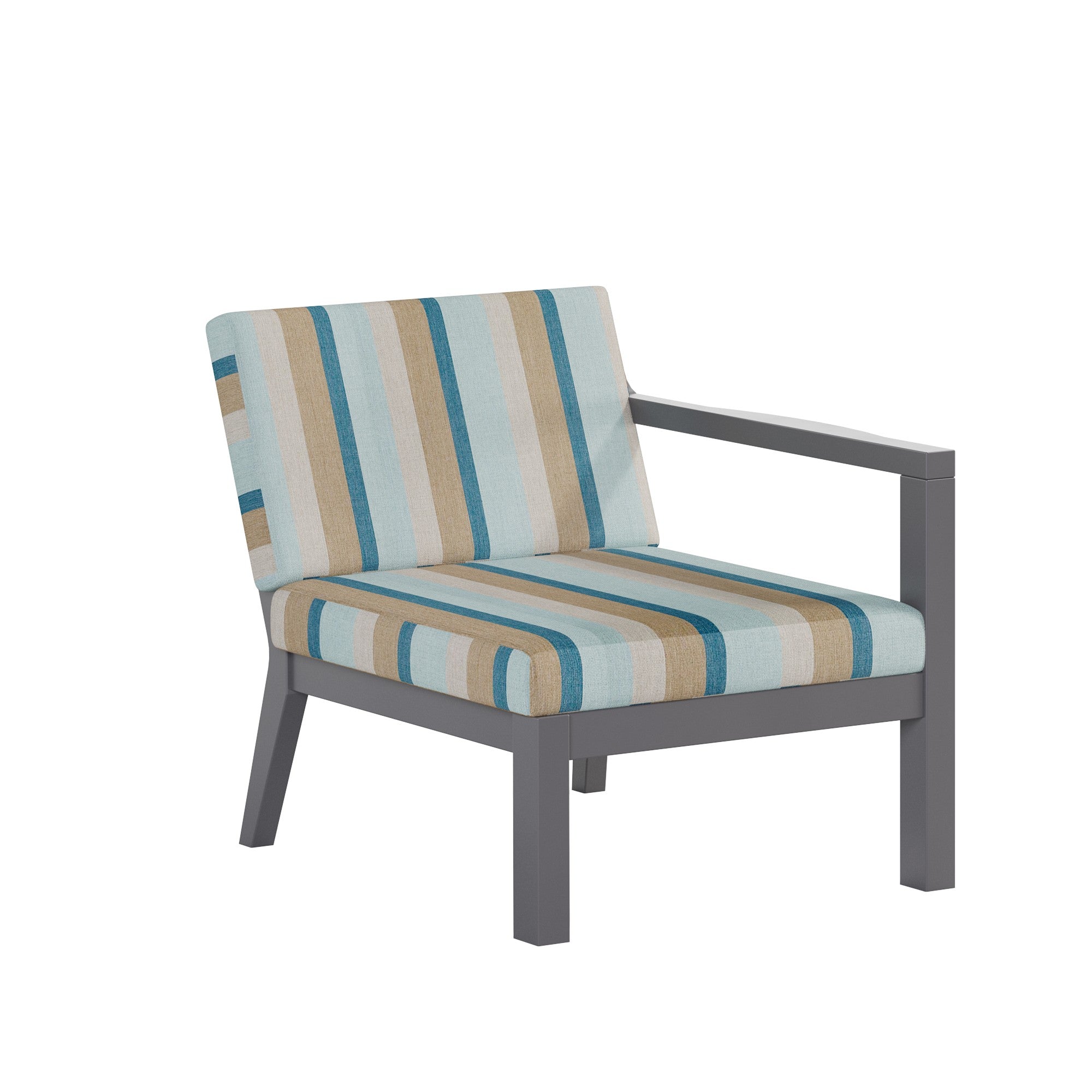 Breeze Deep Seat Sectional Piece Left Chair