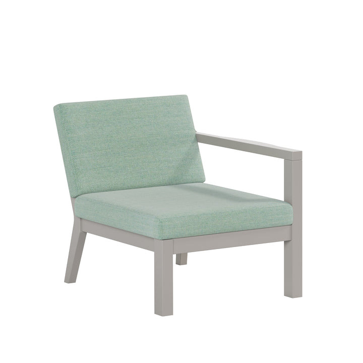 Breeze Deep Seat Sectional Piece Left Chair