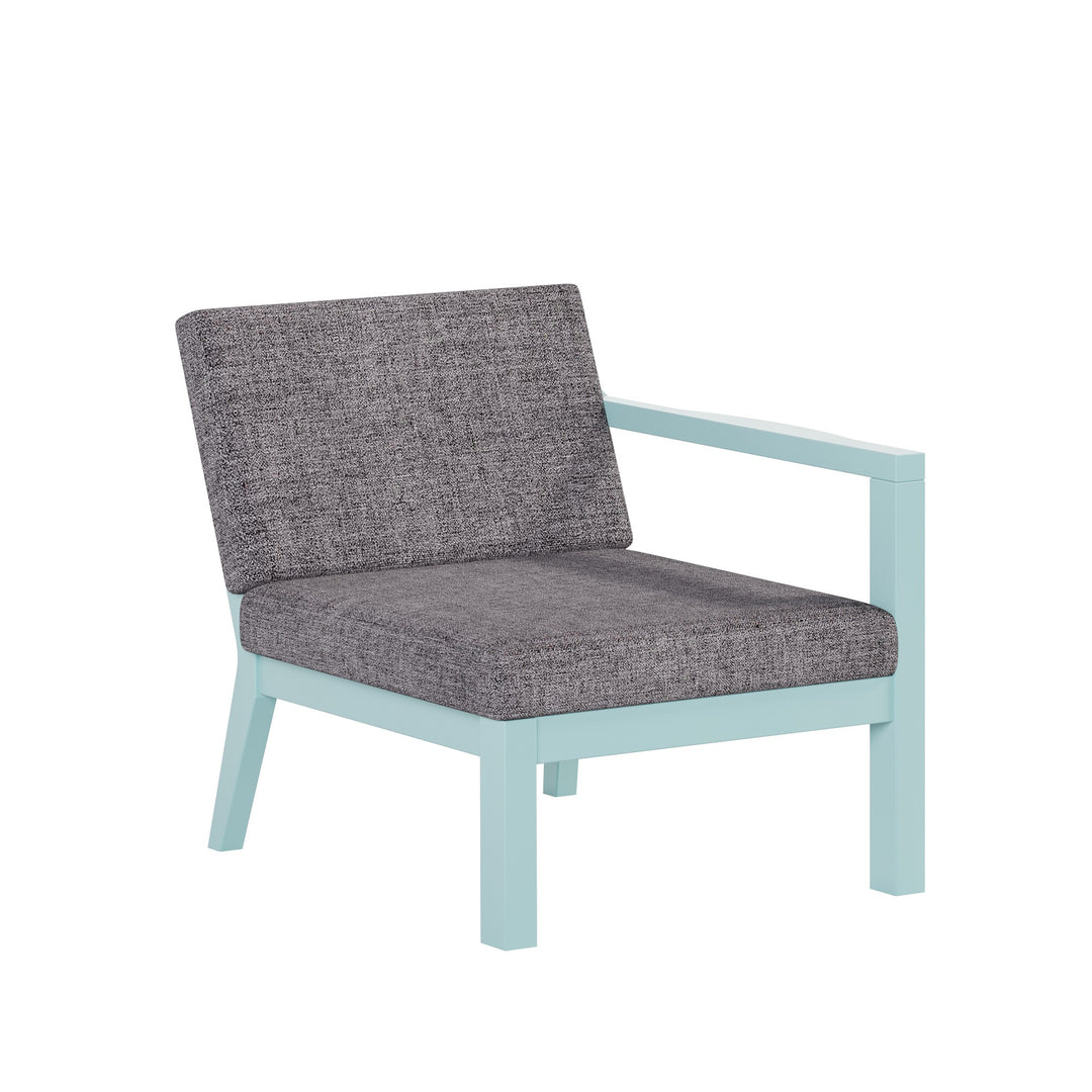 Breeze Deep Seat Sectional Piece Left Chair
