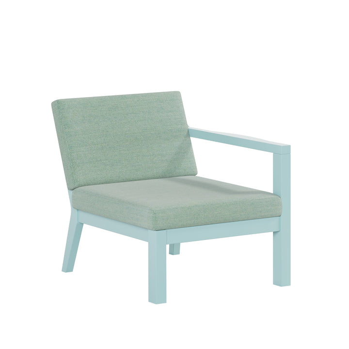 Breeze Deep Seat Sectional Piece Left Chair