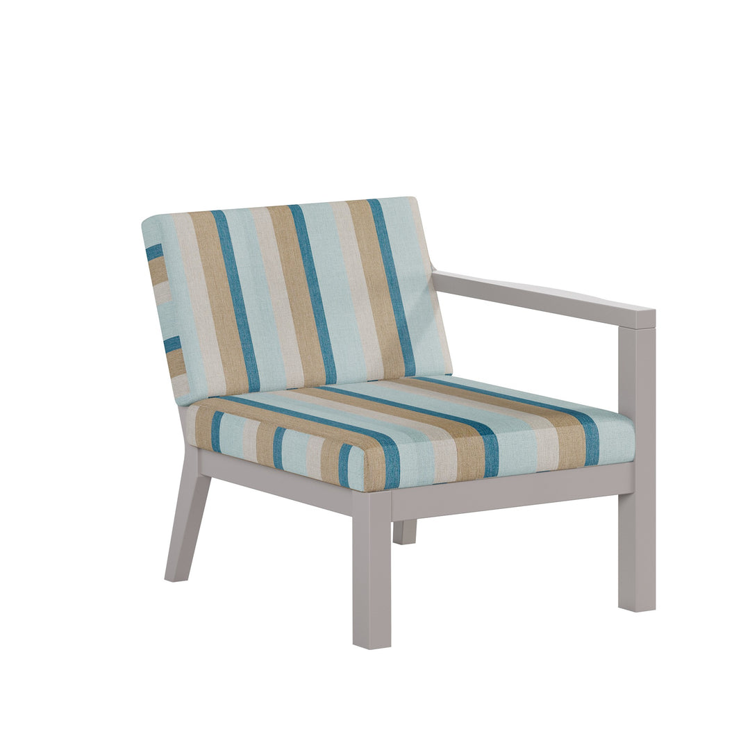 Breeze Deep Seat Sectional Piece Left Chair