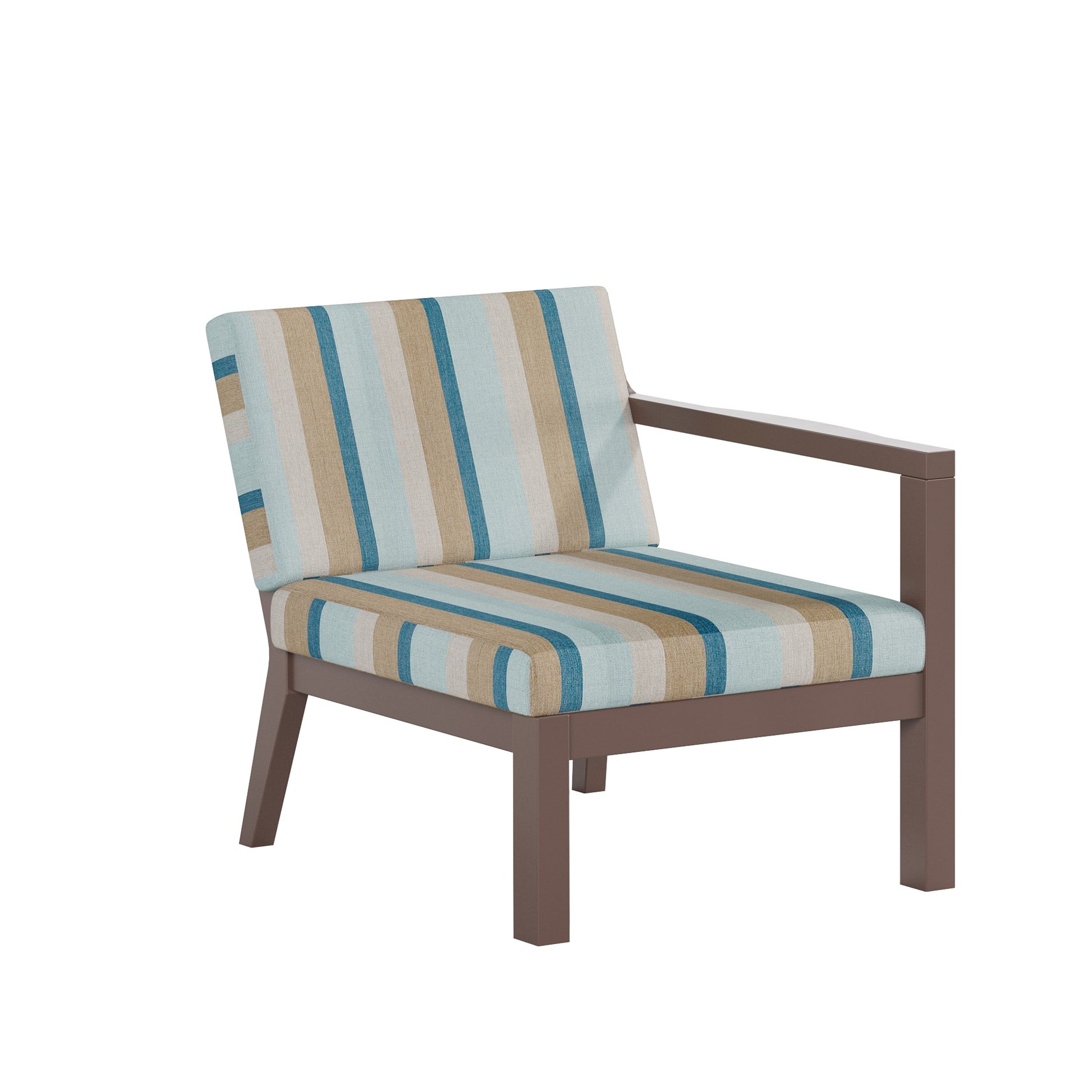 Breeze Deep Seat Sectional Piece Left Chair