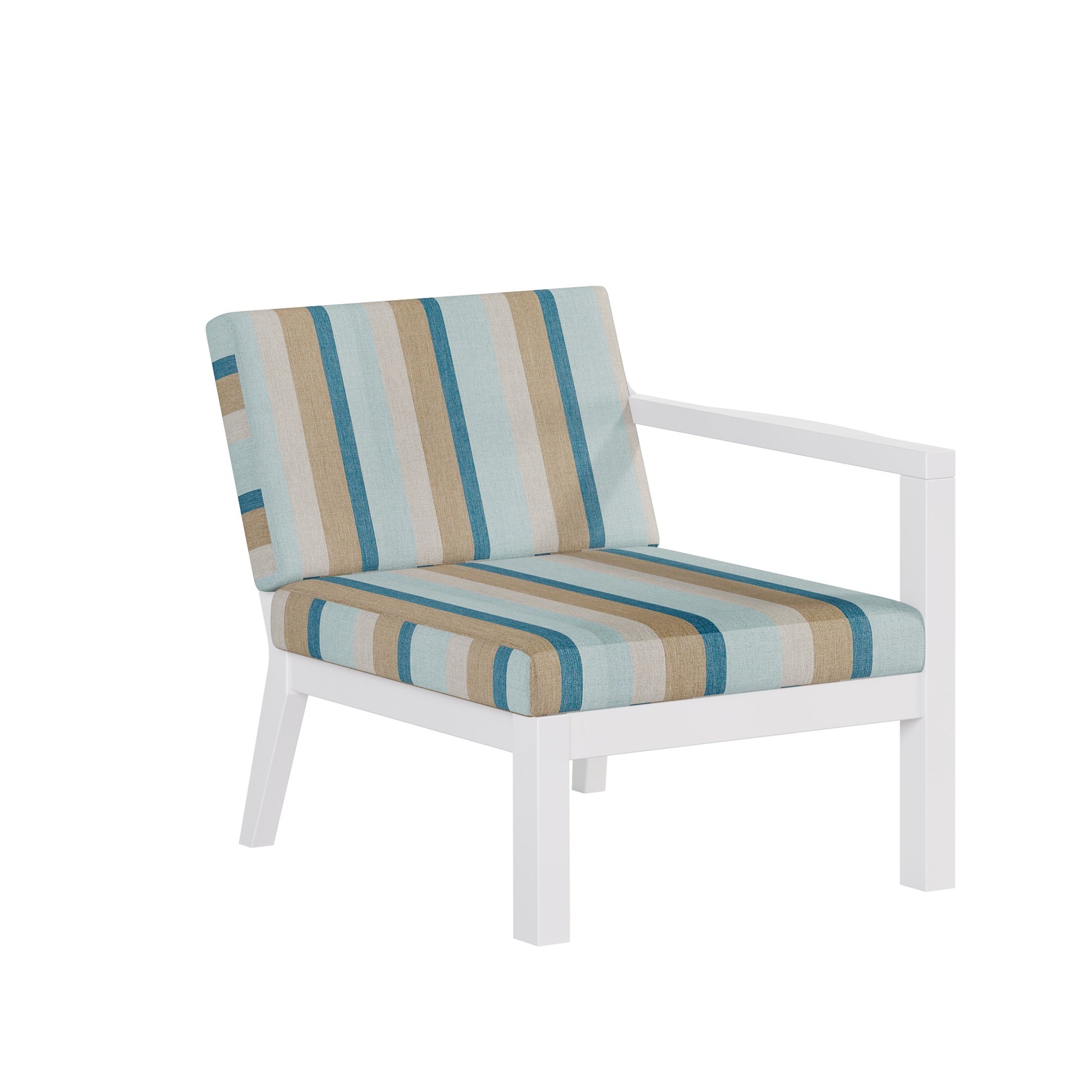 Breeze Deep Seat Sectional Piece Left Chair