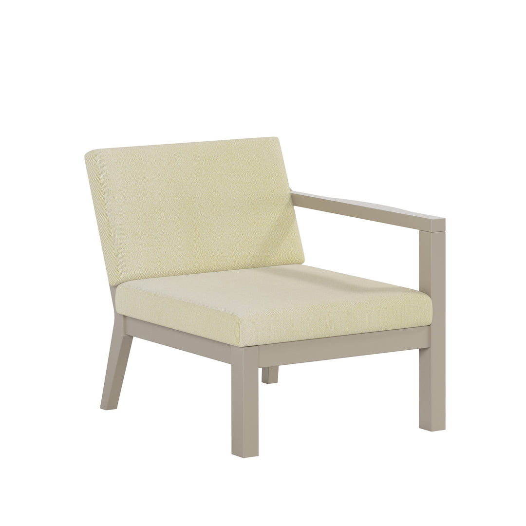 Breeze Deep Seat Sectional Piece Left Chair