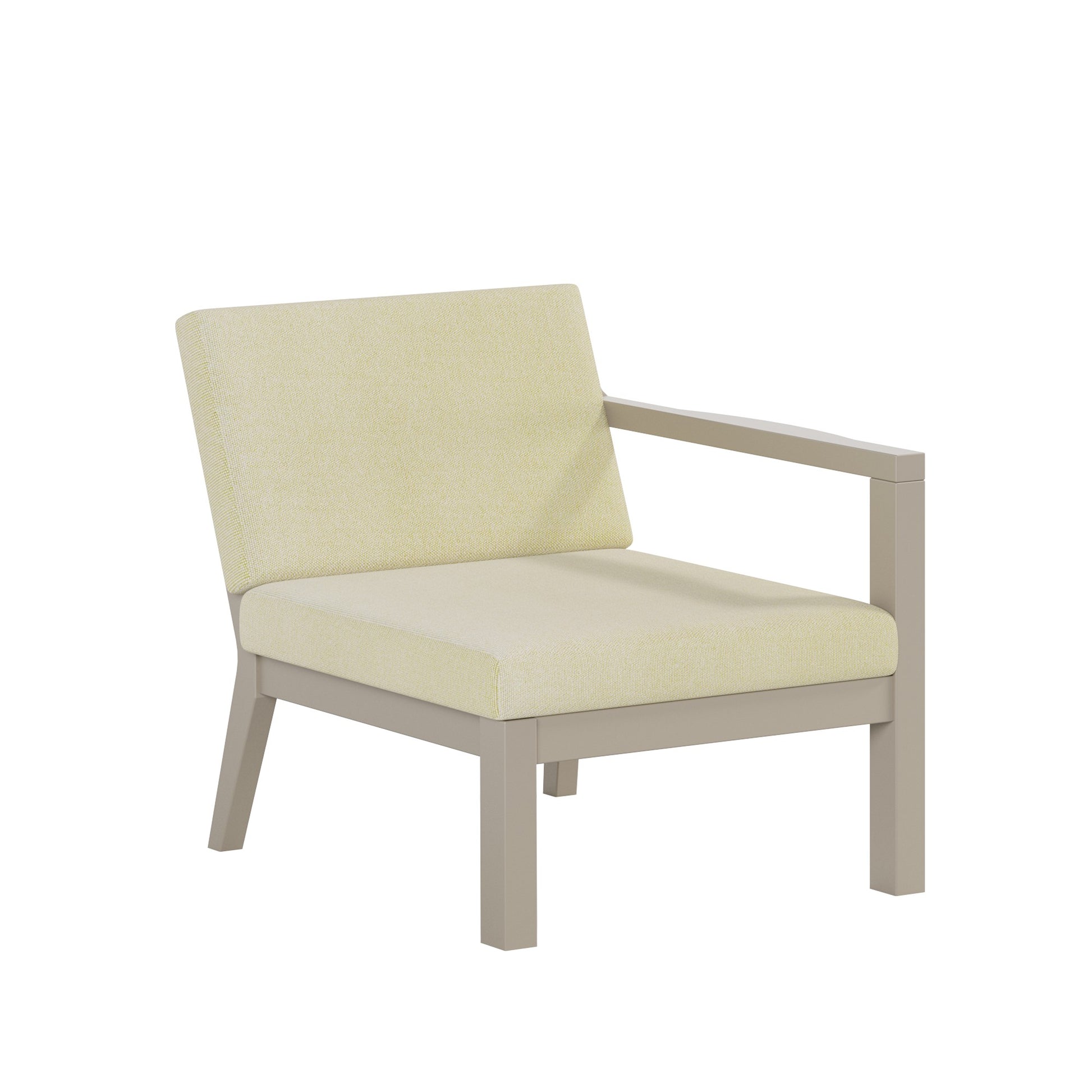 Breeze Deep Seat Sectional Piece Left Chair